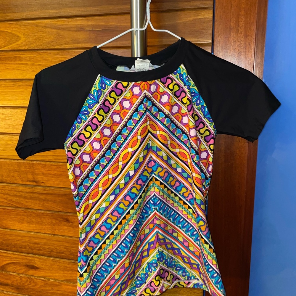 Trina Turk Multicolor Rashguard